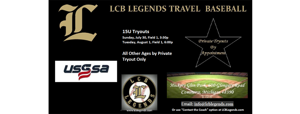 LCB Legends Tryouts 2024